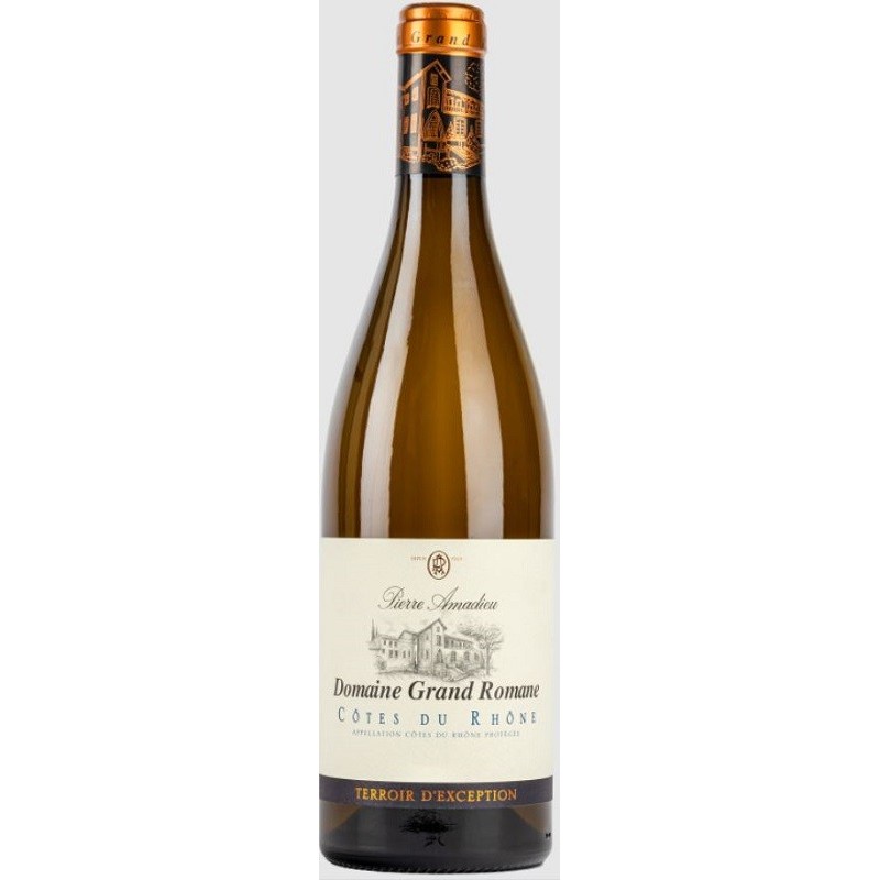 Domaine Pierre Amadieu - Cotes Du Rhone Blanc Grand Romane | french wine Domaine Pierre Amadieu - Cotes Du Rhone Blanc Grand Romane | french wine